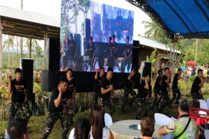 Army combats Leyte insurgency with dancing soldiers
